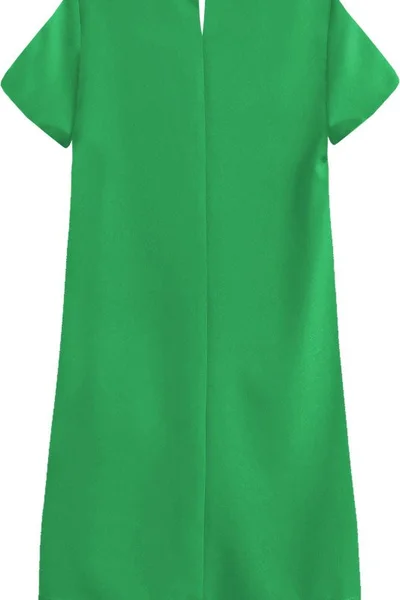 Dámské zelené trapézové šaty R30U INPRESS