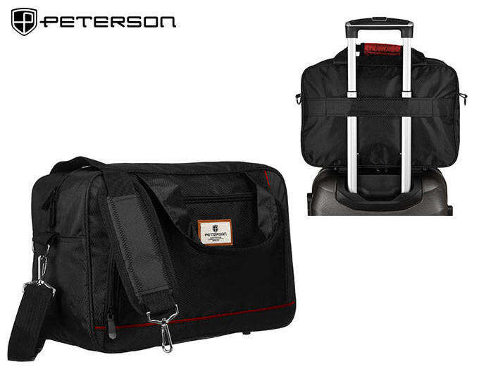 Kompaktní Cestovní Taška Peterson PTN BPT BLACK FPrice, jedna velikost i523_5903051163944