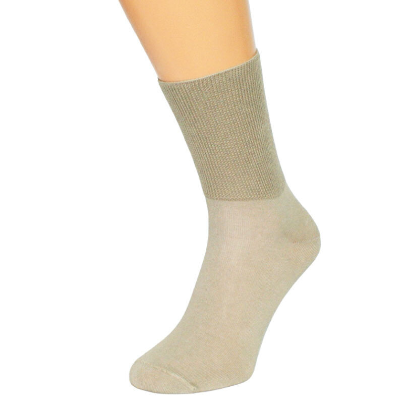 Zdravotní dámské ponožky Beige Comfort, 36/38 i10_P68116_2:417_