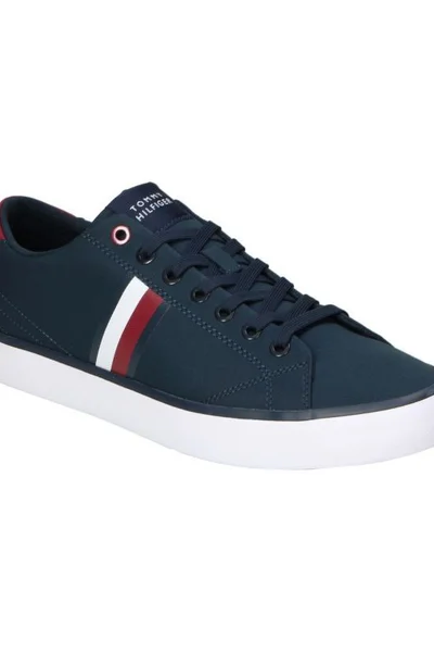 Tommy Hilfiger pánské nízké boty Vulc Low Stripes Mesh