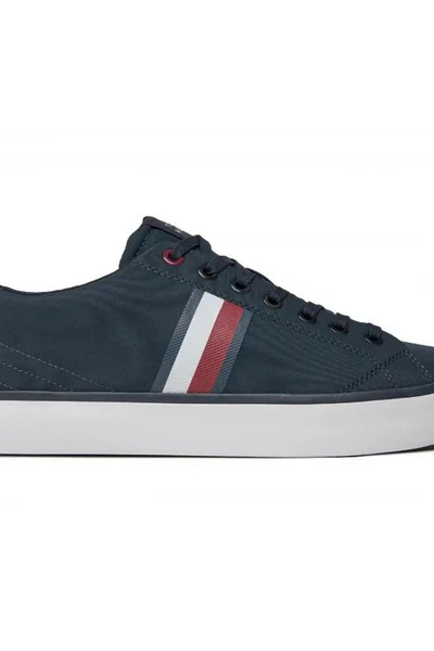 Tommy Hilfiger pánské nízké boty Vulc Low Stripes Mesh