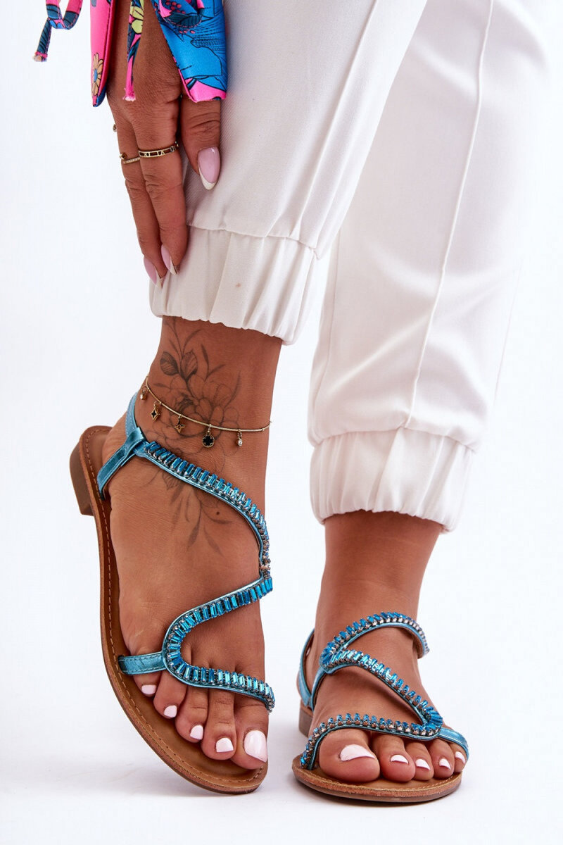 Letní dámské sandály s ozdobnými řemínky, 36 i240_183433_2:36
