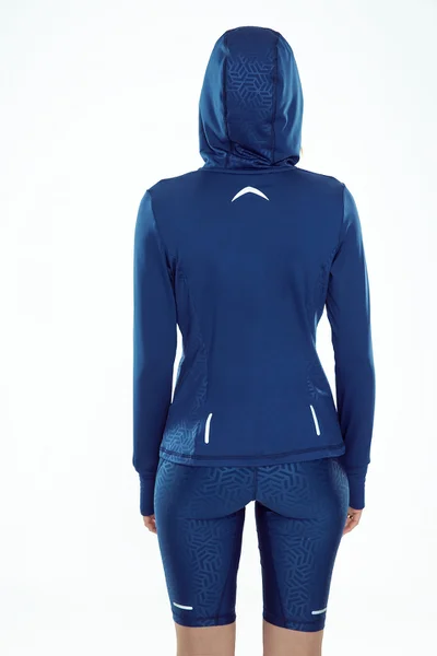 Dámská Mikina Radical Speed Hoodie Zip Navy Blue Rough Radical