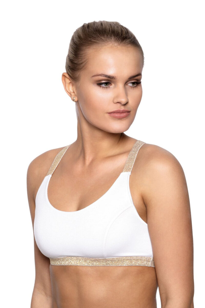 Podprsenka pro ženy fitness top Areta white - Eldar, Bílá XL i41_76004_2:bílá_3:XL_