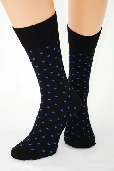 Pánské bambusové ponožky Regina Navy-Růžové vzory Regina Socks