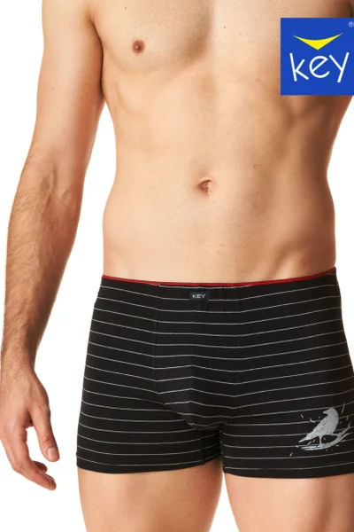 Boxerky Key Comfort Fit - měkká bavlna a elastan