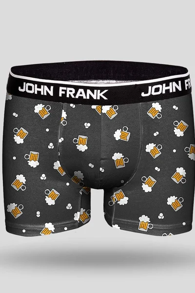 Komfortní pánské bavlněné boxerky John Frank
