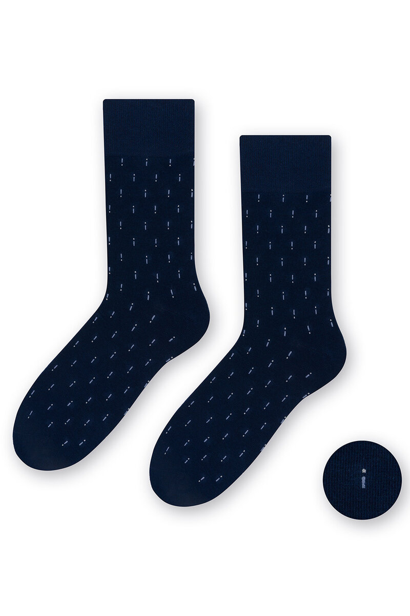Pánské granátové ponožky Steven 056-205 s bavlnou a elastanem, 45-47 i510_49154494378