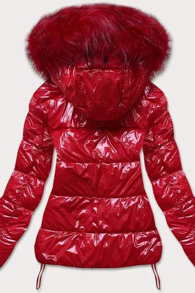 Krátká zimní bunda s kapucí Libland