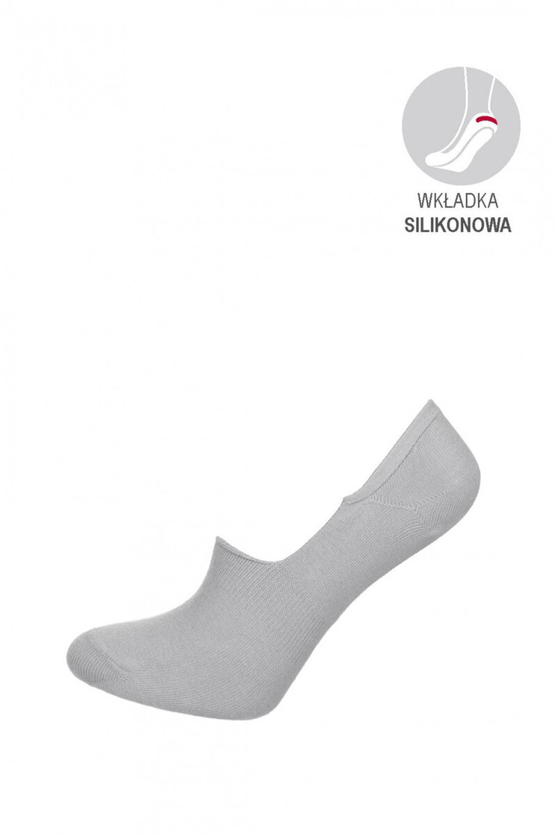 Fiore Bambusové Ponožky Footies Šedé, 1/36-38 i510_52093546450