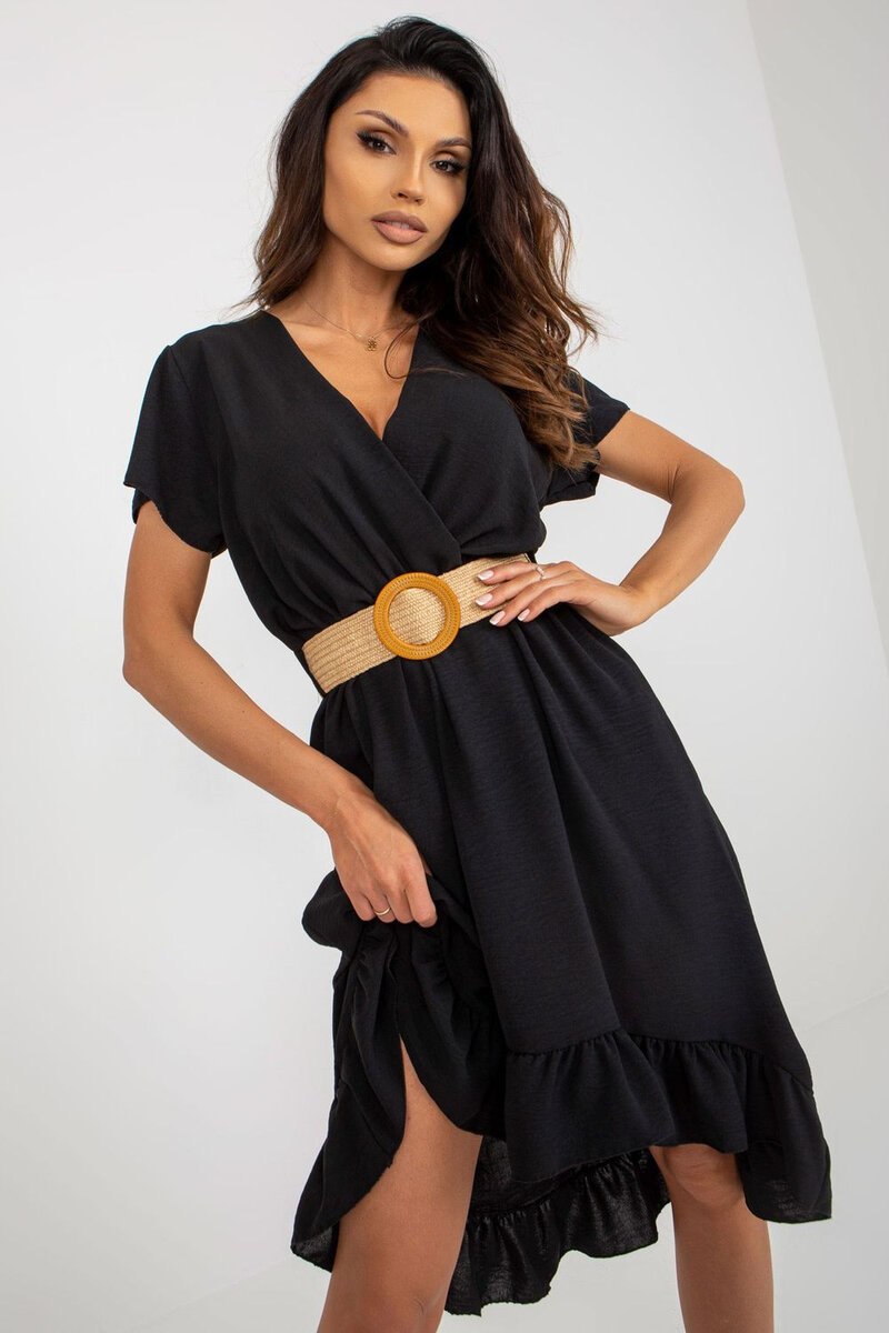 Letní asymetrické šaty s obálkovým výstřihem Italy Moda, universal i240_179735_2:universal