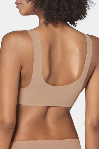 Podprsenka pro ženy ZERO Feel Bralette cognac - Sloggi