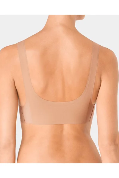 Podprsenka pro ženy ZERO Feel Bralette cognac - Sloggi