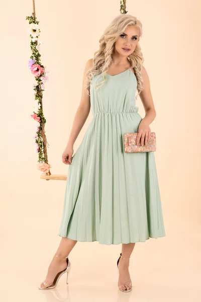 Dámské šaty Errigam Mint dress - Merribel