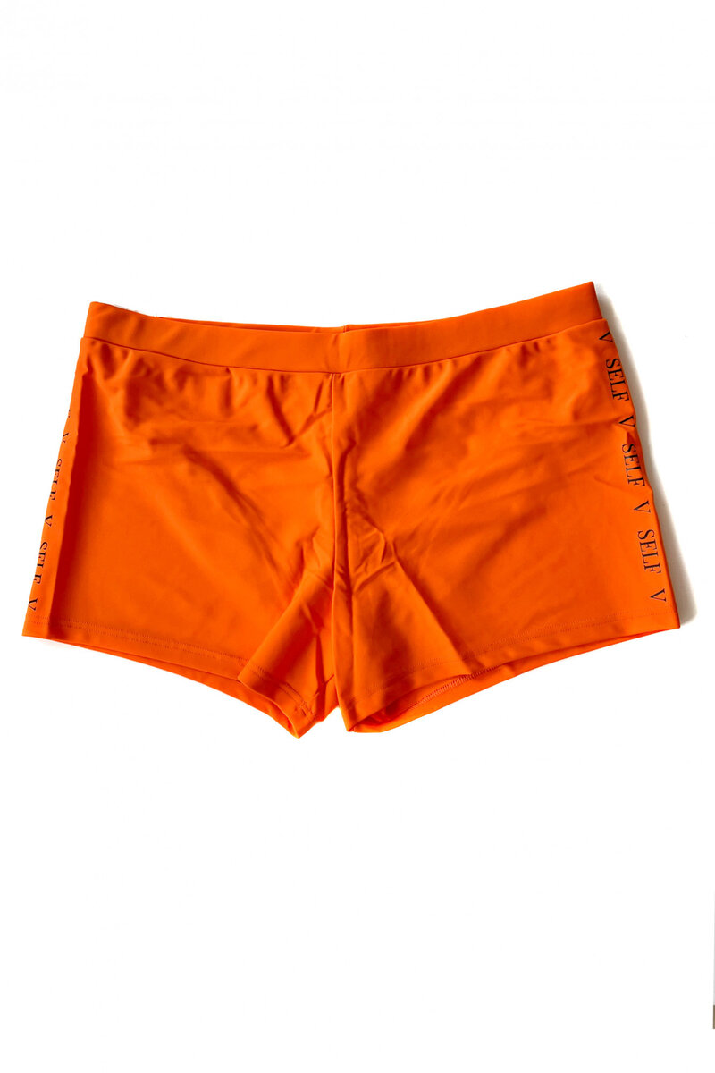 Pánské plavky 149 oranžové - Self, XL i10_P60985_2:93_