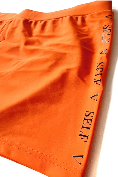 Pánské plavky 149 oranžové - Self