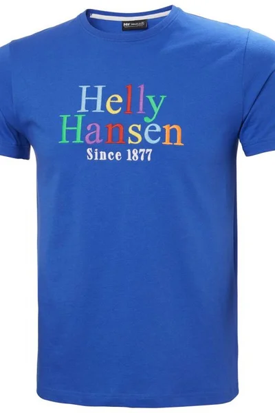 Helly Hansen Pánské Tričko Core Graphit s Grafickým Potiskem