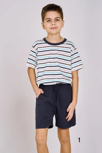 Klasické chlapecké pyžamo STRIPY Taro