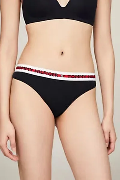 Bezševé dámské tanga - Tommy Hilfiger