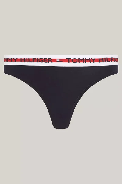 Bezševé dámské tanga - Tommy Hilfiger