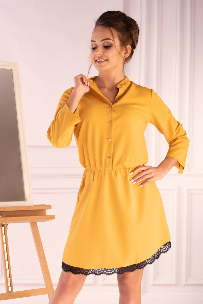 Dámské jentyna Žluté šaty - Merribel, XL i556_56714_516_36