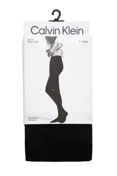 Černé dámské punčochové kalhoty Calvin Klein