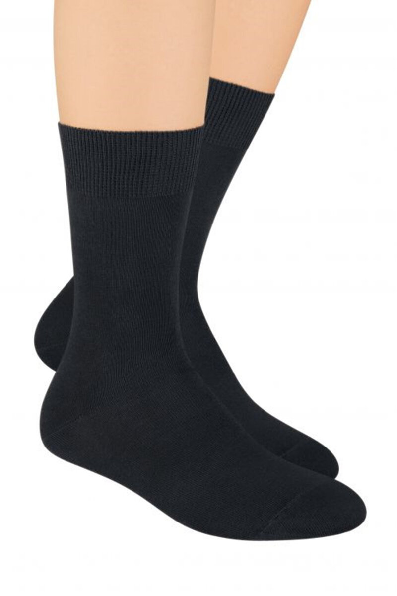 Pánské ponožky VL31E black - Steven, černá 44/46 i41_58934_2:černá_3:44/46_