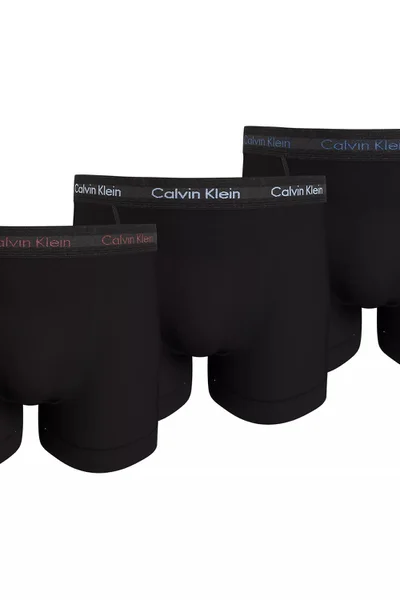 Komfortní bavlněné boxerky Calvin Klein TRUNK (3 ks)