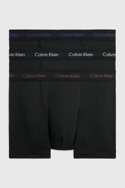 Komfortní bavlněné boxerky Calvin Klein TRUNK (3 ks)