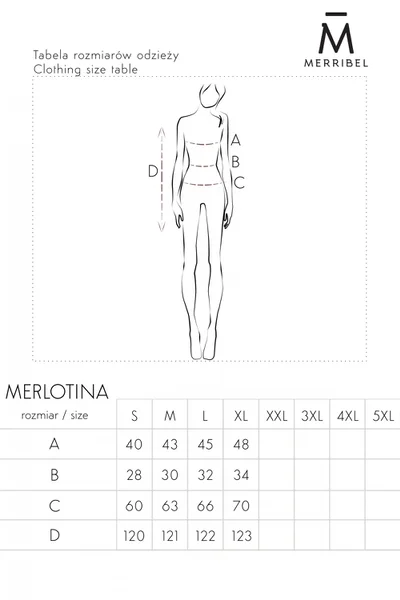 Dámské merlotina Olivové šaty - Merribel