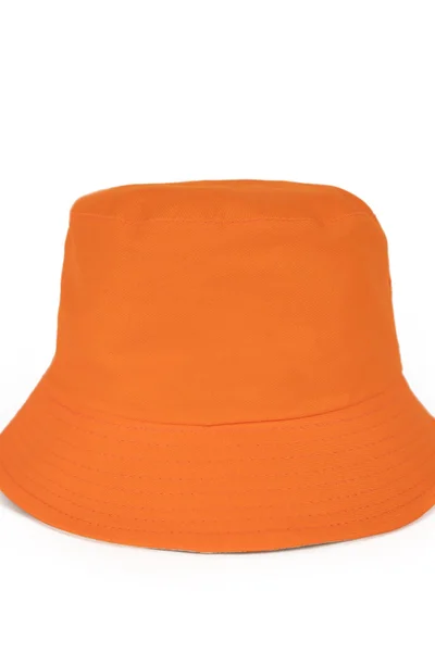 Letní bavlněný klobouk Art of Polo - oranžový unisex