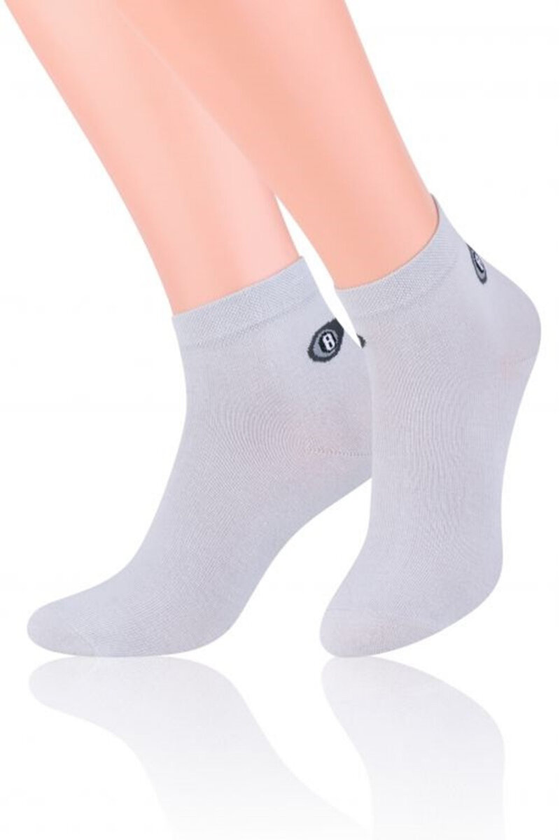 Pánské ponožky G9Z7J1 grey - Steven, šedá 41/43 i41_59086_2:šedá_3:41/43_