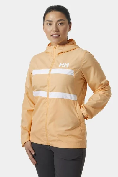 Dámská větrovka Helly Hansen Salt Stripe oranžová