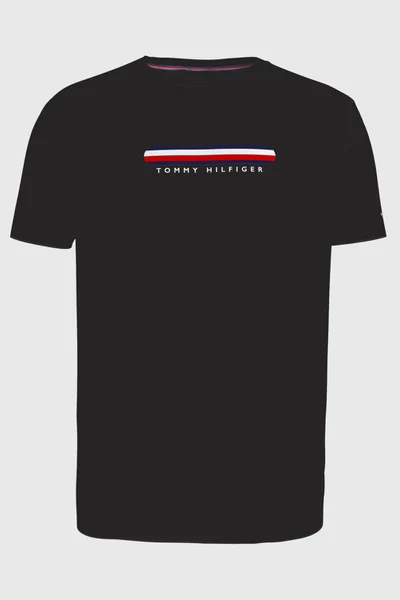 Mořské tričko s logem - SeaCell™ Černé tričko Tommy Hilfiger