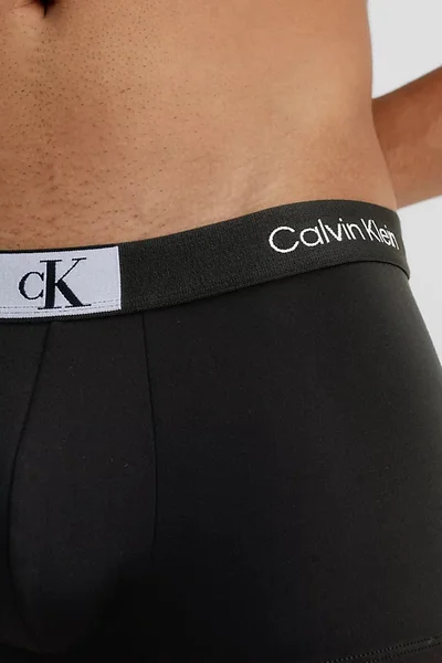 Boxerky pro muže 2JVTQ2 UB1 černé - Calvin Klein