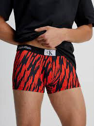 Boxerky pro muže 902 ACN černé-červená - Calvin Klein, L i10_P60666_2:90_