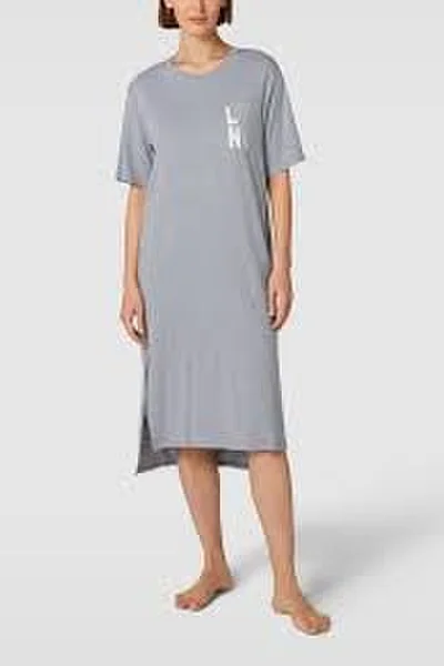 Dámská noční košile 3W259 997G šedá - DKNY