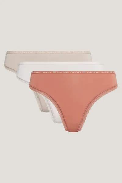 Kolekce Hilfiger Lace - Dámská tanga 3P