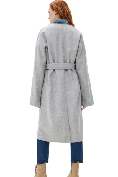 Vlněný dámský kabát Polo Ralph Lauren Kolekce Zima