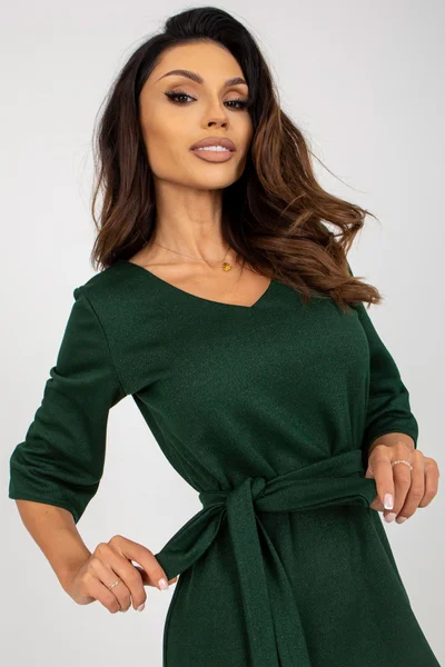 Zářivé zelené dámské šaty - Lakerta Glam