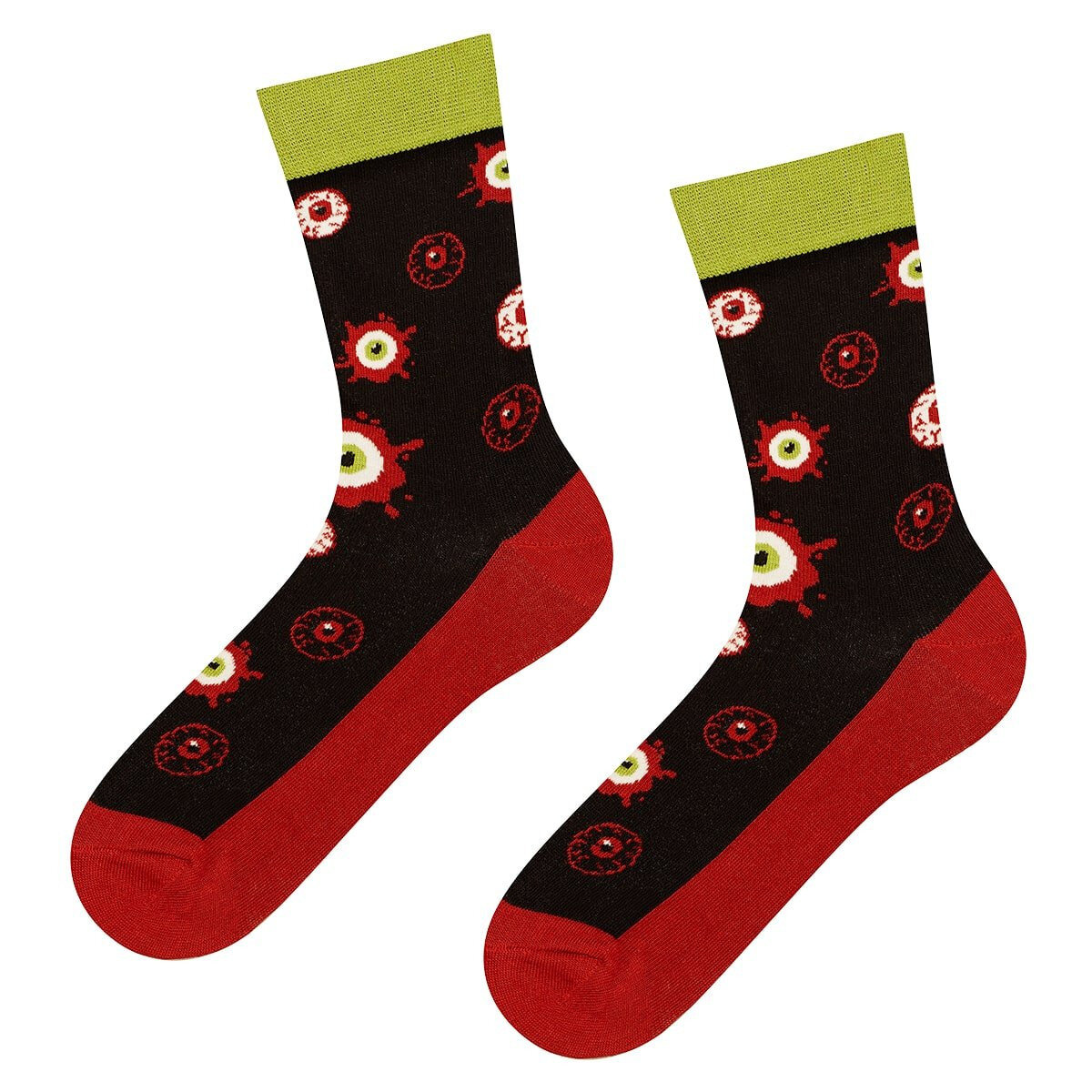 Pánské i dámské vzorované ponožky Good Stuff oči - Soxo, černá- MIX barev 35-40 i10_P45849_1:1132_2:520_