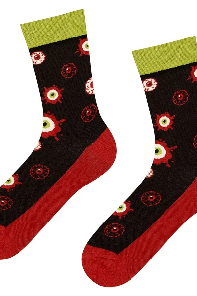 Pánské i dámské vzorované ponožky Good Stuff oči - Soxo