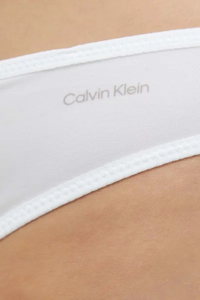 Dámské tanga 30I2D TL39 bílá - Calvin Klein