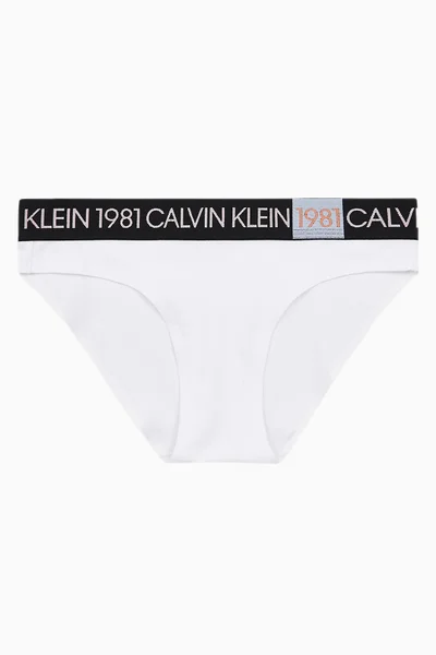 Dámské kalhotky 8664WF bílá - Calvin Klein