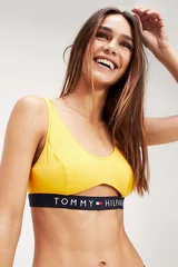 Dámská sportovní podprsenka WS0Y0M žlutá - Tommy Hilfiger