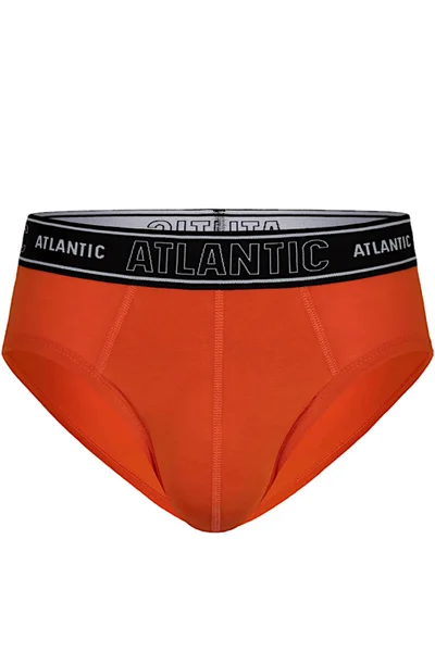 Oranžové sportovní slipy Atlantic 1569