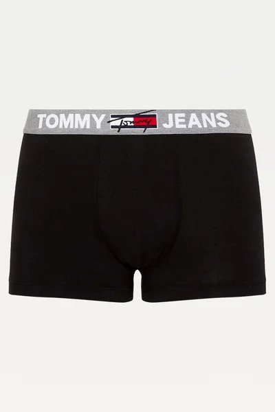 Černé pánské trenýrky s logem Tommy Jeans