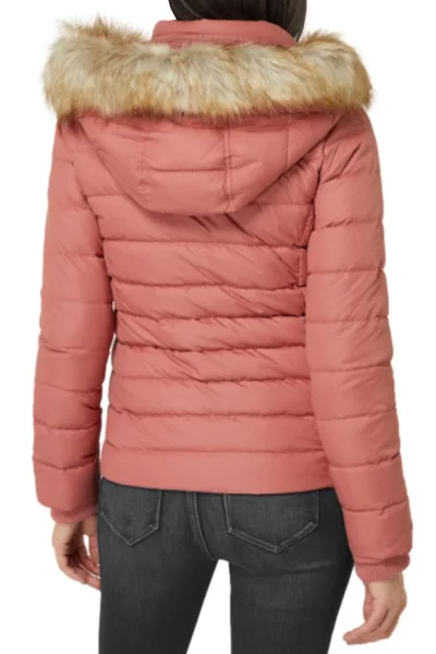 Zimní dámská péřová bunda s kapucí od Tommy Jeans