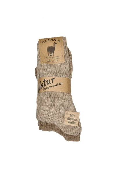 Teplé pánské ponožky Alpaka Wool Blend
