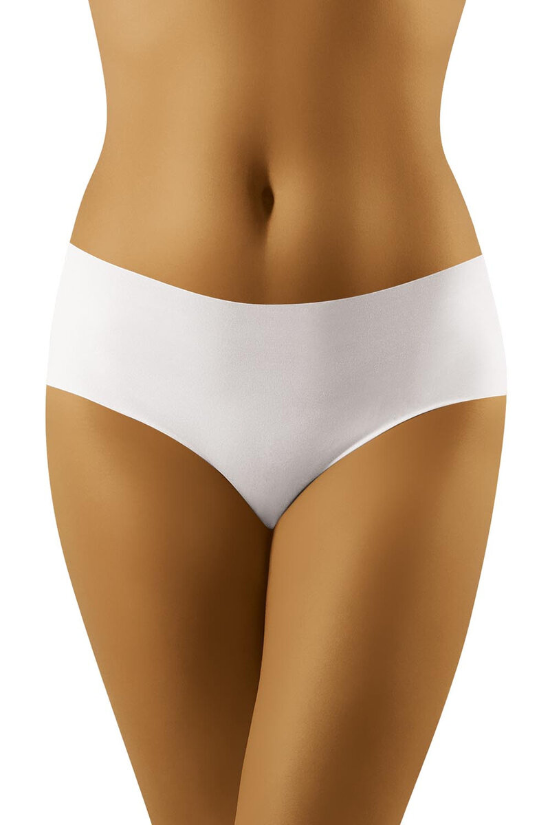 Bezešvé klasické kalhotky Eliana od Wol-Bar v bílé barvě, XL i510_4071632631